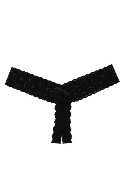 %shop_name_% Hanky Panky_Signature Lace Peek-A-Boo Low Rise Thong _ Underwear_ 195.00